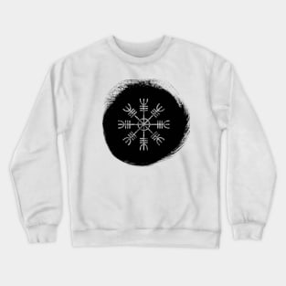 Aegishjalmur | Helm of Awe Icelandic Stave - Viking and Norse art Crewneck Sweatshirt